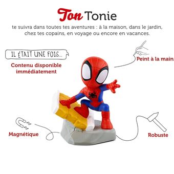 Figurine Tonies Spidey and his amazing friends pour Conteuse Toniebox -  Accessoire conteuse d'histoire