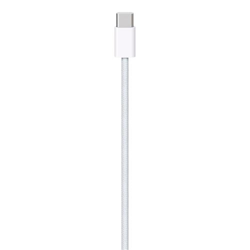 Câble De Charge Tissé Usb-C Apple 1 M Pour Tablette Et Pc Portable Blanc