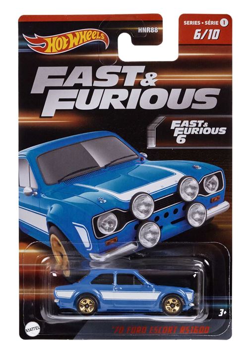 Véhicule Hot Wheels Fast and Furious Modèle aléatoire