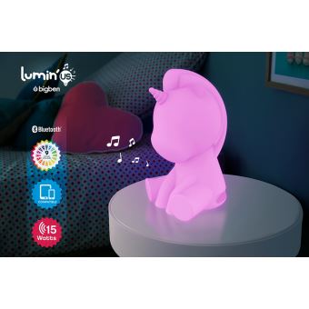 Enceinte Bluetooth Lumin'Us Lumineuse Ourson Audio à Prix Carrefour
