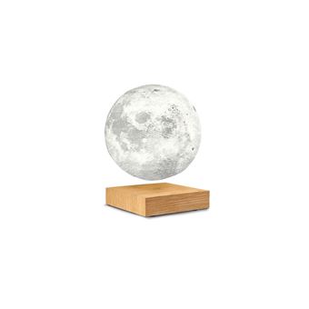 Lampe à poser Lune Gingko Frêne blanc