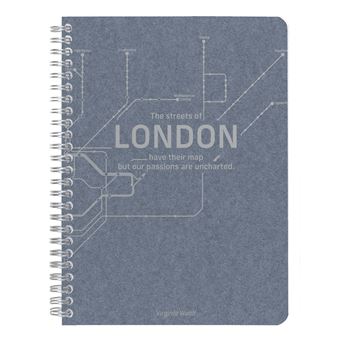 Carnet A5 à spirale ligné Clairefontaine Jean Recyclé Modèle aléatoire