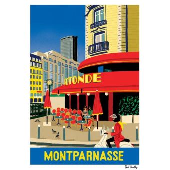 Affiche Sergeant Paper Paul Thurlby Montparnasse A3