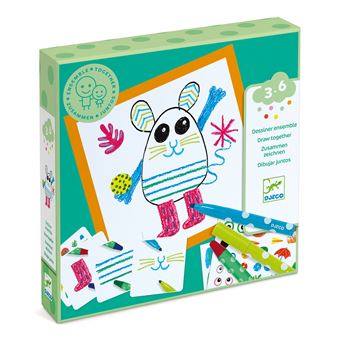 Kit créatif Djeco Ensemble Animaux Rigolos