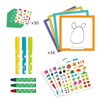 Kit créatif Djeco Ensemble Animaux Rigolos