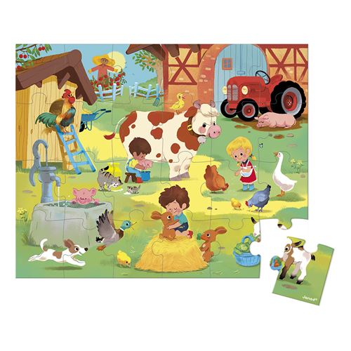 JANOD Imagier de la Nature-Puzzle Enfant 20 Pièces en Carton FSC-Rangement  Facile-Fabriqué en France-Dès 24 Mois, J02574, Multicolore : :  Jeux et Jouets