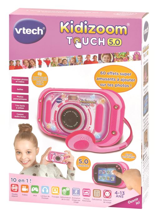 Appareil photo Vtech Kidizoom Touch 5.0 Rose - Appareil photo enfant -  Achat & prix