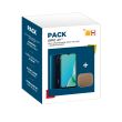 Pack Smartphone Oppo A9 2020 Double SIM 128 Go Bleu cobalt + Enceinte portable sans fil Bluetooth Oppo Or
