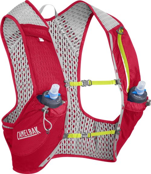 Gilet d’hydratation Camelbak Nano 3 L Taille L Rouge pour gourde Quick Stow Flask