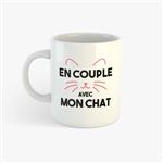 Mug Kapsul En couple avec mon chat