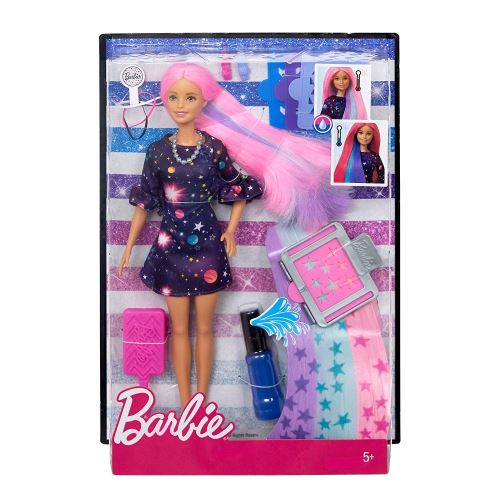 barbie boucle et couleur