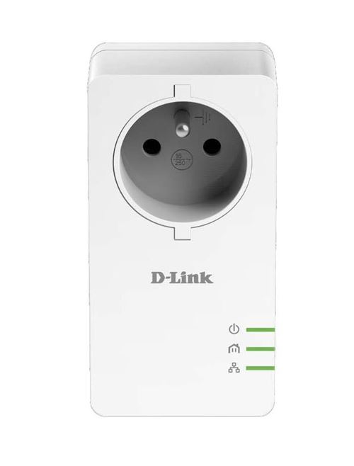 D-Link PowerLine AV2 1000 HD Gigabit Passthrough Kit DHP-P601AV - bridge - aansluitbaar aan muur
