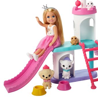 Coffret Barbie Princesse Chelsea Soin des animaux - Poupée - Achat & prix