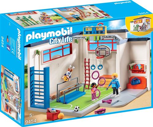 Playmobil City Life L Ecole 9454 Salle De Sports Refurbished Reepeat