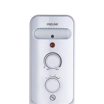 Radiateur bain d'huile Proline OF1500 1500 W Blanc