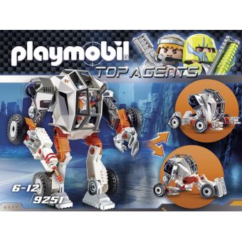 robot top agent playmobil