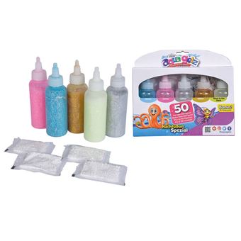 Jeu créatif Simba Aqua Gelz Set paillettes et phosphorescent