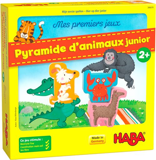 Jeu d'éveil Haba Mes premiers jeux Pyramide d’animaux junior