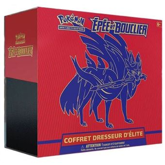 Coffret Asmodée Elite Trainer Box Pokémon Épée et Bouclier 1 Modèle aléatoire - 1