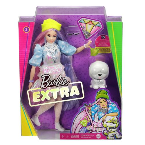 Poup&eacute;e Barbie Extra Bonnet Vert 