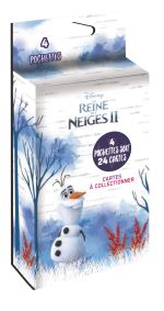 Pack 4 pièces Panini Disney Frozen La Reine des Neiges 2