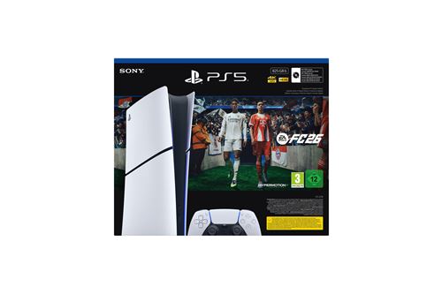 Pack Console Sony PS®5 Slim Edition Digital Blanc + EA SPORTS FC™ 26