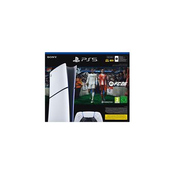 Pack Console Sony PS®5 Slim Edition Digital Blanc + EA SPORTS FC™ 26