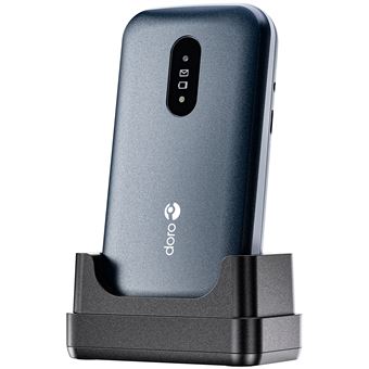 Telephone a clapet 4G seniors Doro 2820 bleu