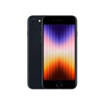 Apple iPhone SE 3ème génération 2022 4,7" 5G 64 Go Double SIM Noir minuit