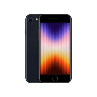Apple iPhone SE 3ème génération 2022 4,7&quot; 5G 64 Go Double SIM Noir minuit - 1