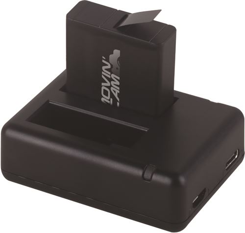 MOVINCAM CHARG DOUBLE + BATT. 1260MAH GO