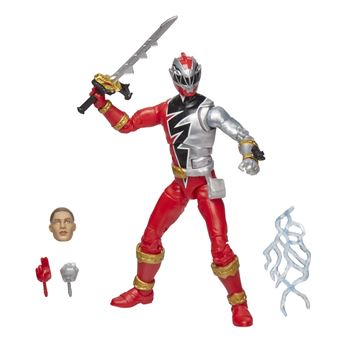 Figurine Power Rangers Lightning Collection Dino Fury Ranger Rouge