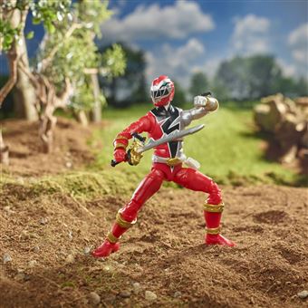 Figurine Power Rangers Lightning Collection Dino Fury Ranger Rouge