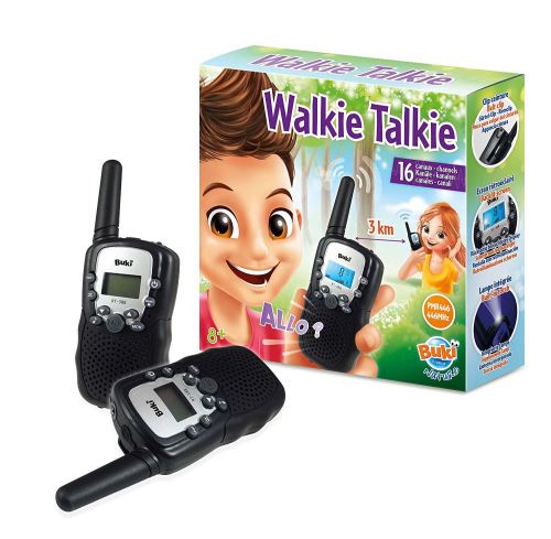Talkie walkie Noir Buki 