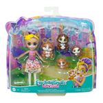 Poupée Enchantimals Famille de Glee Cochons d'Inde