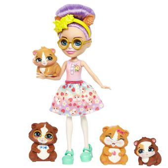 Poupée Enchantimals Famille de Glee Cochons d'Inde