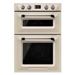 FOURS DOUBLE EN COLONNE / 70+35 LITRES / CHALEUR TOURNANTE / 9+4 FONCTIONS DE CUISSON / VAPOR CLEAN / AFFICHEUR LCD / GRIL FORT / CLASSE A