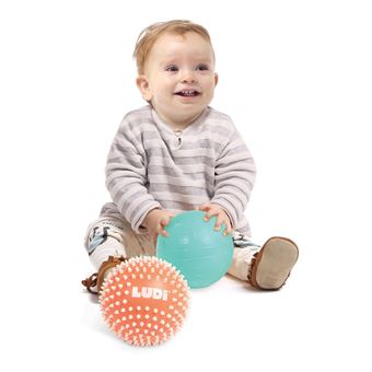 Jeu d'éveil Ludi Duo de balles 13 cm
