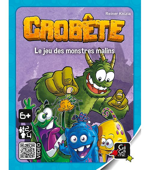 Jeu De Société Gigamic Crobête Le Jeu Des Monstres Malins