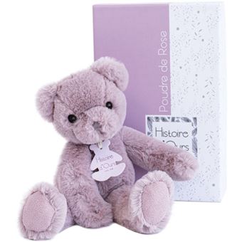Ours en peluche Histoire d'Ours Poudre de Rose 25 cm