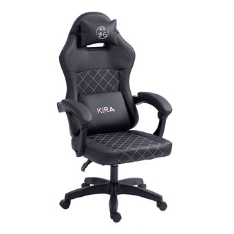Chaise gaming Kira Katana Noir - Chaise gaming - Achat & prix | fnac
