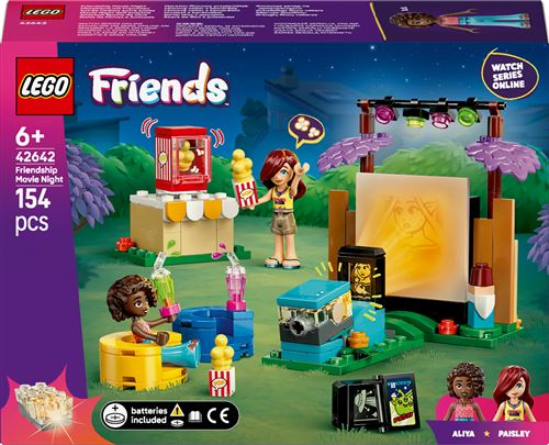 LEGO Friends Soirée Cinéma entre Amies 42642 - vue 9
