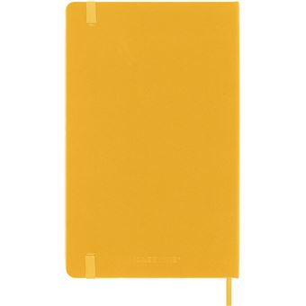 Agenda scolaire Moleskine 2022 2023 Semainier grand format Rigide Jaune Orangé