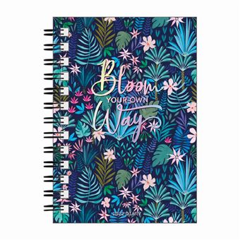 Agenda civil spiralé Legami Large Semainier 2022 Flora