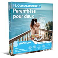 Coffret cadeau SmartBox Séjour en amoureux Parenthèse pour deux