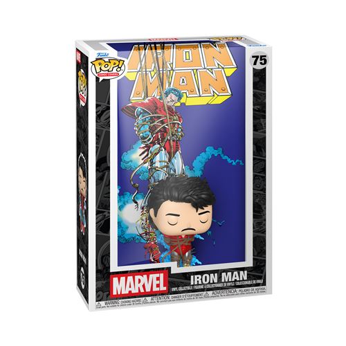 Figurine Funko Pop Comic Cover Marvel Iron Man 68 Figurine Funko Pop Comic Cover Marvel Iron Man 68