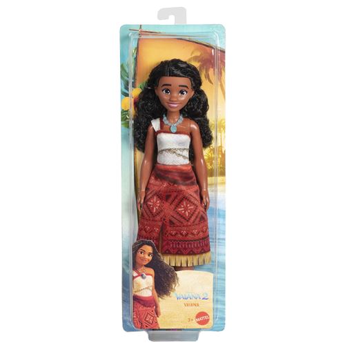 Mattel disney-poupée vaiana du film vaiana 2-poupée, tenue et accessoires