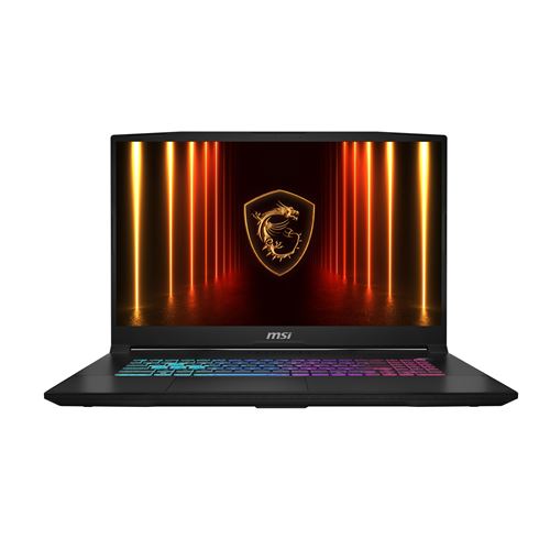 PC portable gaming MSI Katana 17 HX B14WGK-001FR 17,3 QHD 240 Hz Intel® Core™ i9 16 Go RAM 1 To SSD Nvidia GeForce RTX 5070 Noir