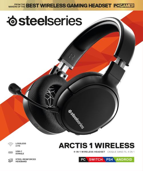 Steelseries Arctis 1 Wireless : casque sans fil pour Switch ! 