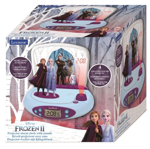 Radio reveil Lexibook Projecteur Disney Frozen 2 - Autres jeux d'éveil -  Achat & prix